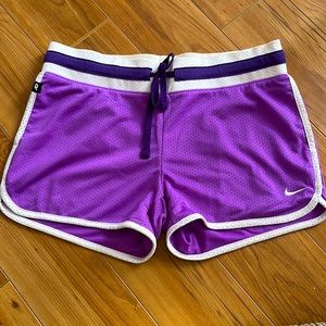 Nike Running Shorts Purple